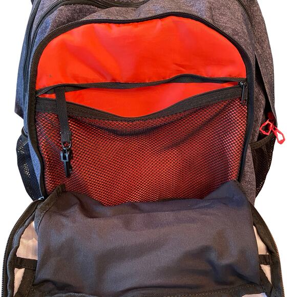 Adidas LoadSpring Laptop Backpack Gray/Orange - Picture 8 of 16